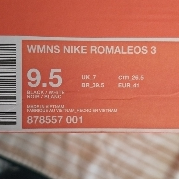 Nike romaleos 3 never worn with both sets insoles and box wmns 9.5 style 878557 - Picture 3 of 10